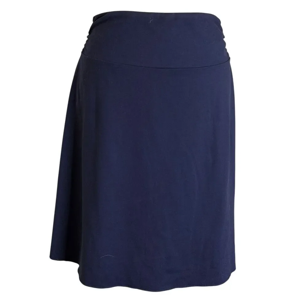 Colorado TC Clothing Tranquility Reversible Skirt A Line Ikat Print Navy S? bv